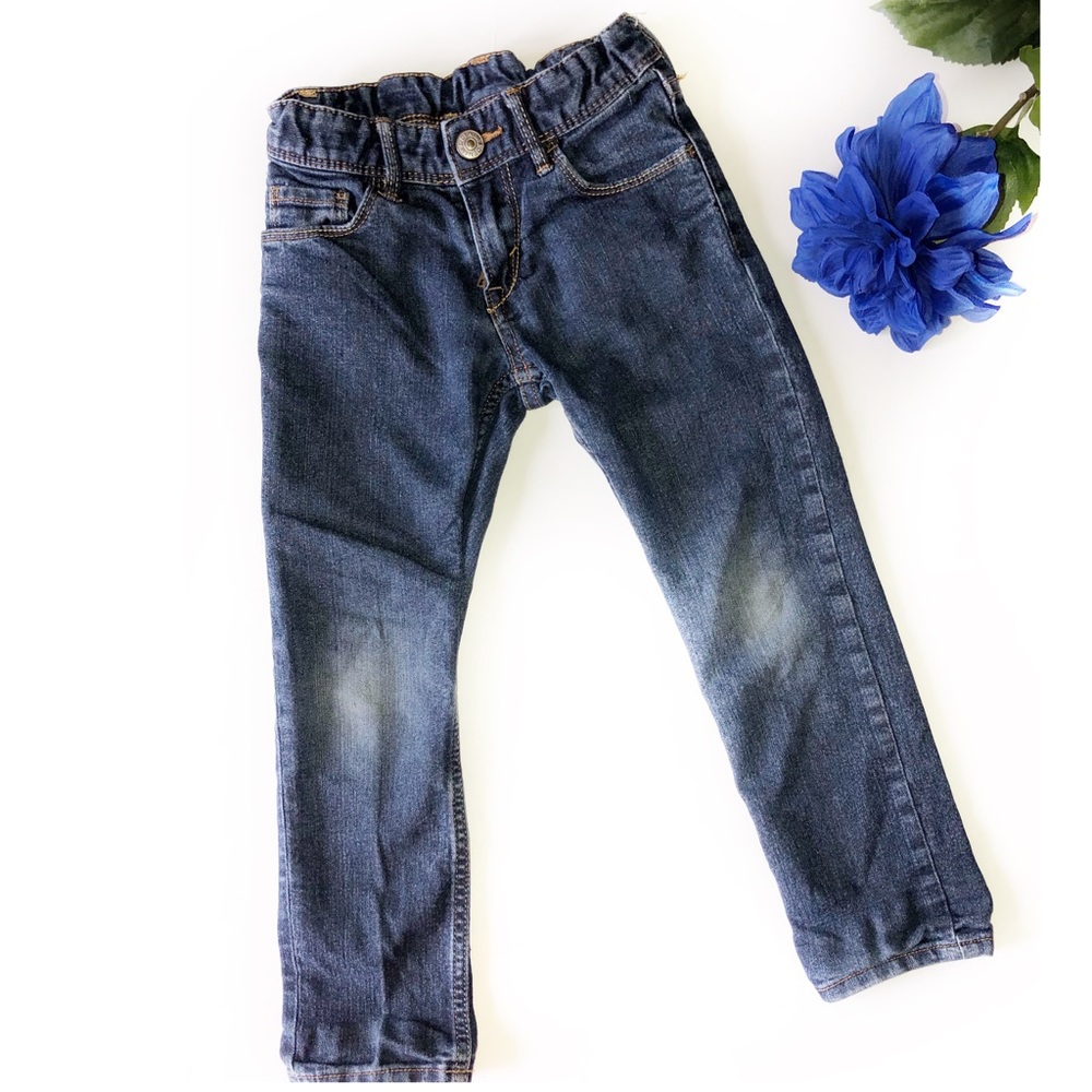 DENIM SLIM SIZE 4 / 5 BLUE JEANS